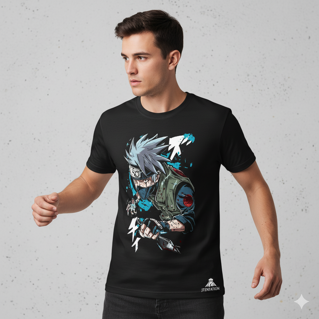 T-shirt “Kakashi: Silent Thunder”