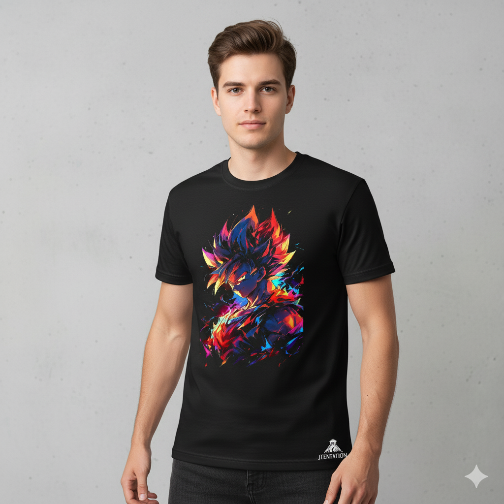T-shirt “Goku: Inferno Saiyan”