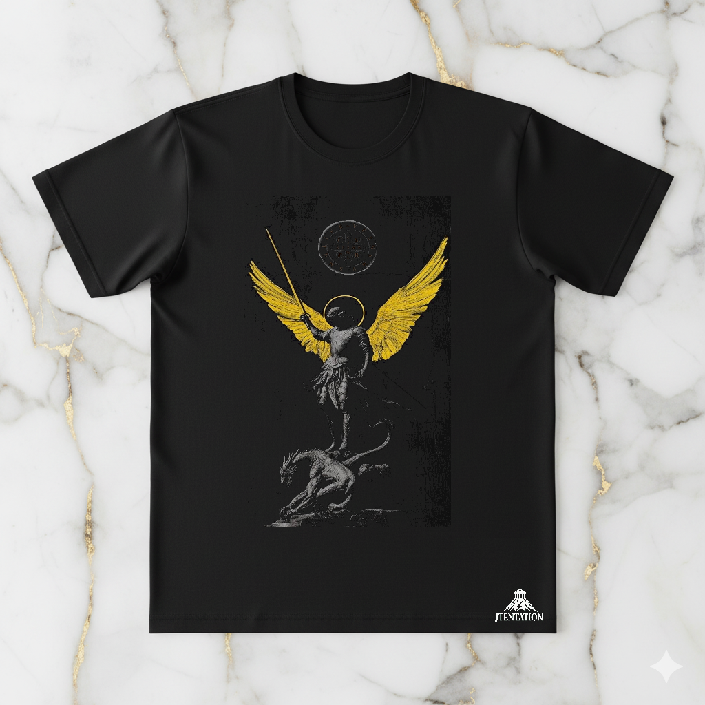 Archangel Triumph – Golden Wings Tee