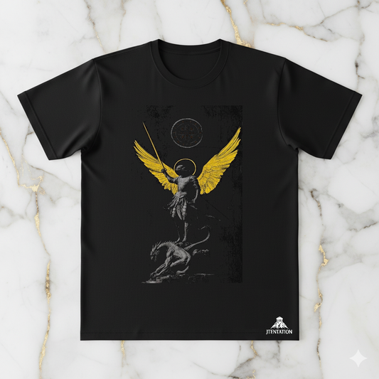 Archangel Triumph – Golden Wings Tee