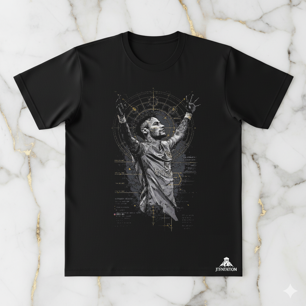 T-shirt “Neymar: Golden Vision