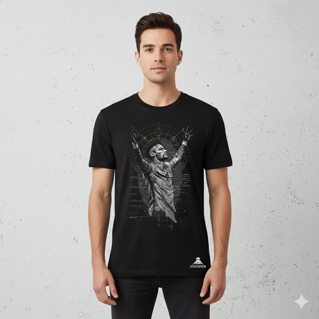 T-shirt “Neymar: Golden Vision
