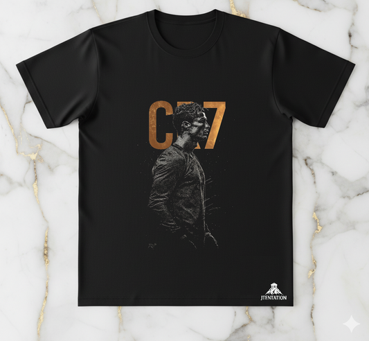T-shirt “CR7: Legacy in Gold”