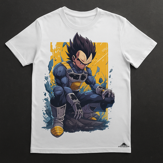 Premium Vegeta T-Shirt – Dragon Ball Collection