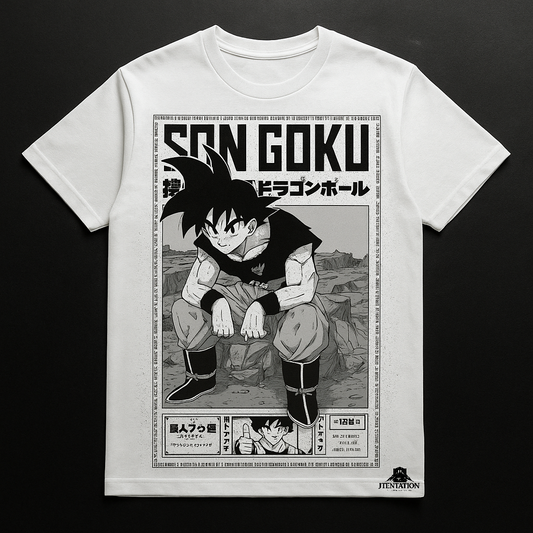 Premium Son Goku T-Shirt – Classic Manga Edition