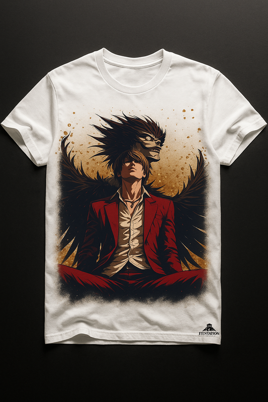 Premium Light Yagami & Ryuk T-Shirt – Death Note Collection