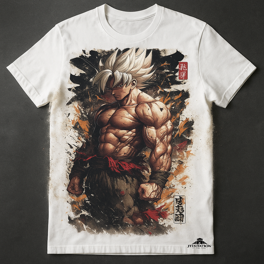 Premium Ultra Instinct Goku T-Shirt – Dragon Ball Collection