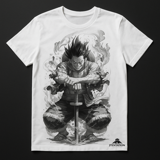 Luffy Fan Art T-Shirt – Gear Fourth Legend