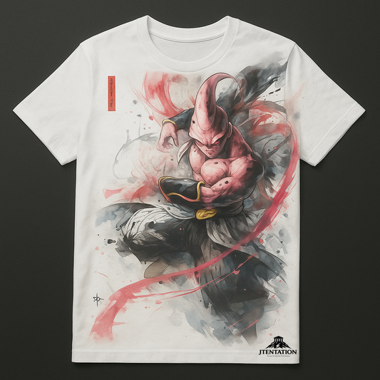 Majin Buu Fan Art T-Shirt – Dark Rage