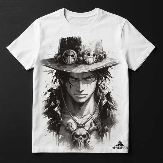 Ace Fan Art T-Shirt – Eternal Flames