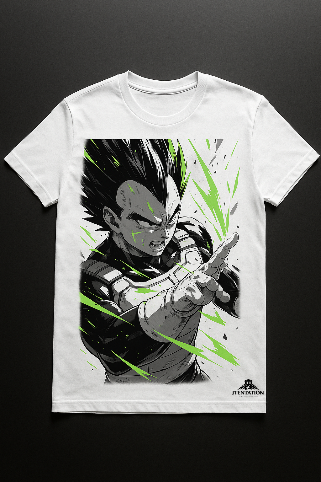 Vegeta Fan Art T-Shirt โ Saiyan Pride