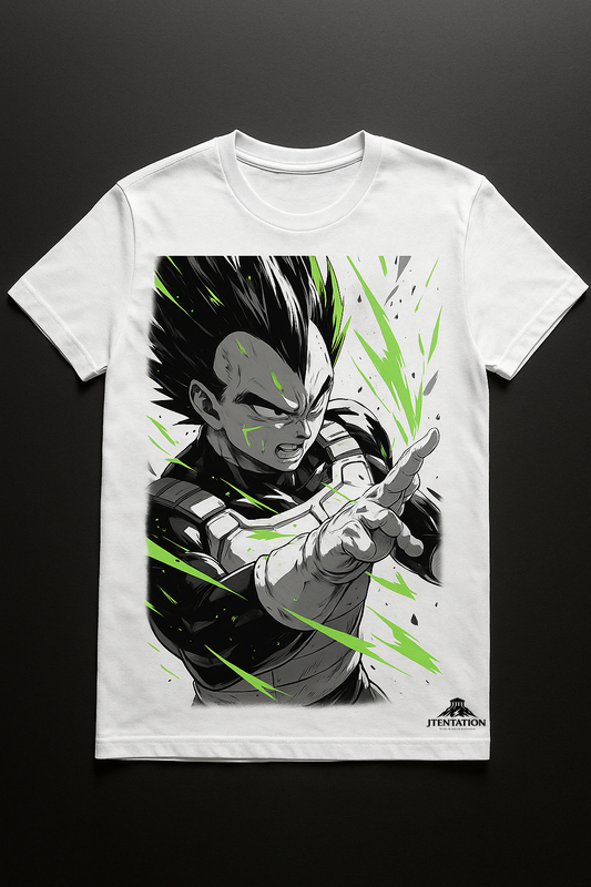 Vegeta Fan Art T-Shirt – Saiyan Pride