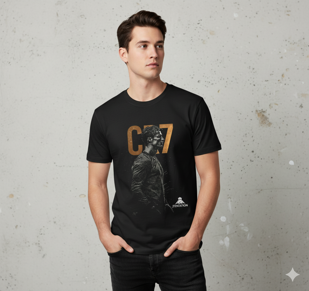 T-shirt “CR7: Legacy in Gold”