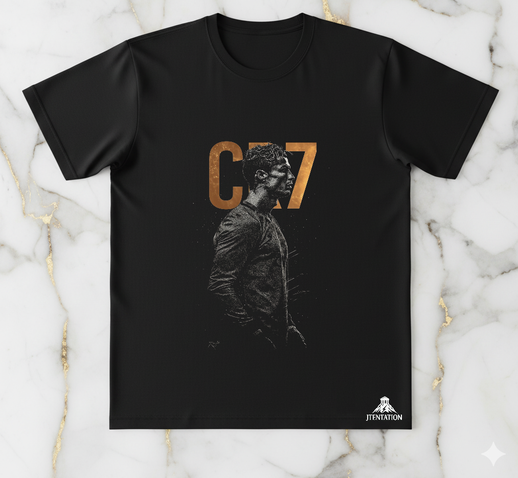 T-shirt “CR7: Legacy in Gold”