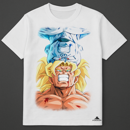 Epic Dragon Ball Z Goku Transformation T-Shirt – Anime Streetwear