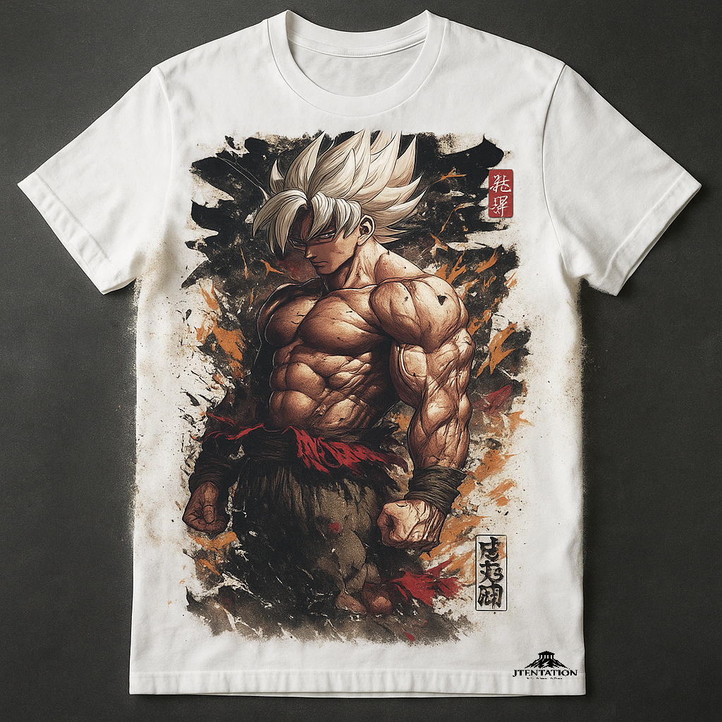 Premium Ultra Instinct Goku T-Shirt – Dragon Ball Collection