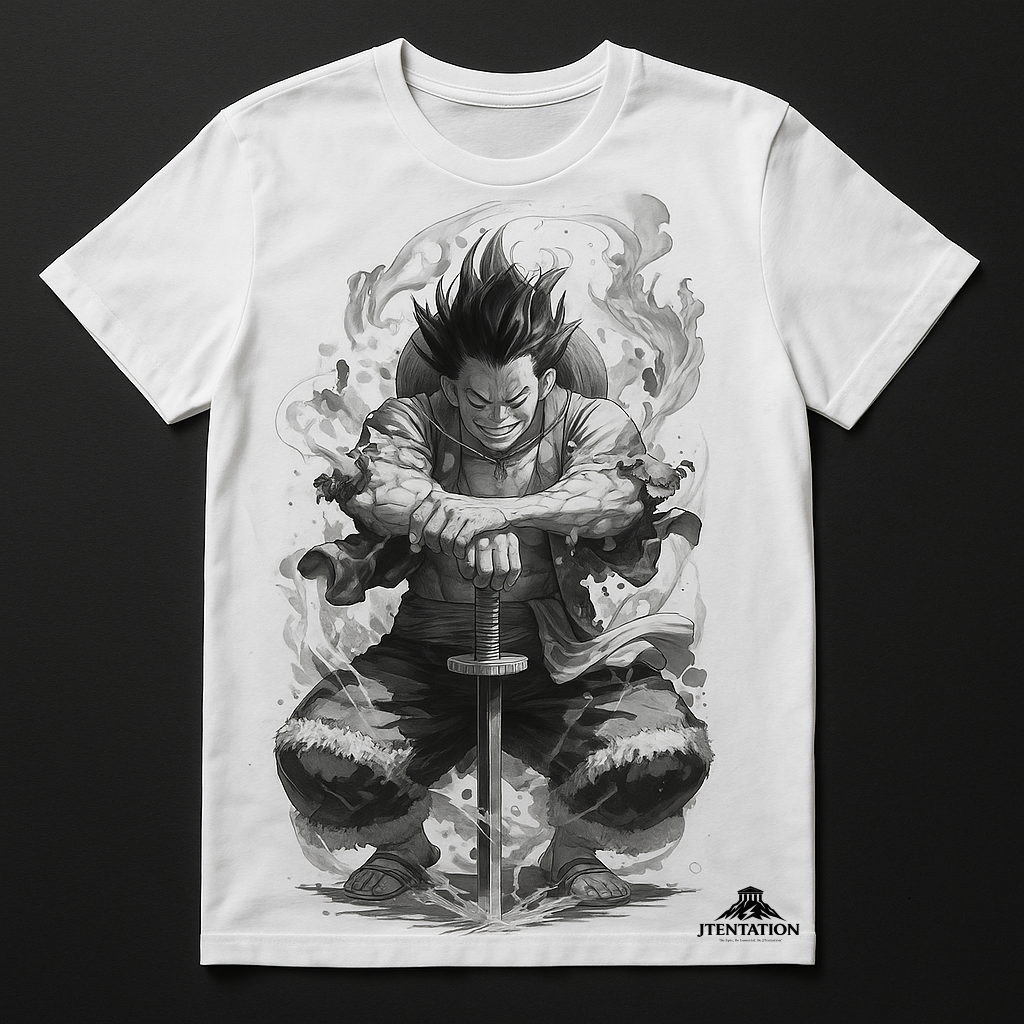 Luffy Fan Art T-Shirt – Gear Fourth Legend